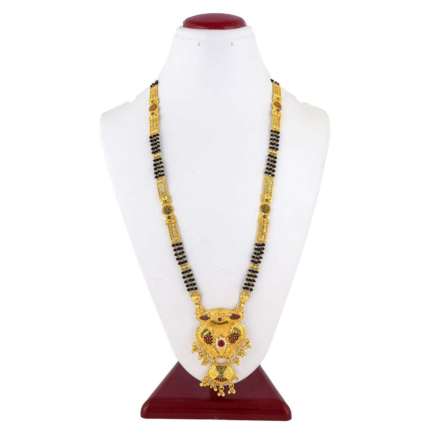 Gold Plated Classic Design Mangalsutra with tassel