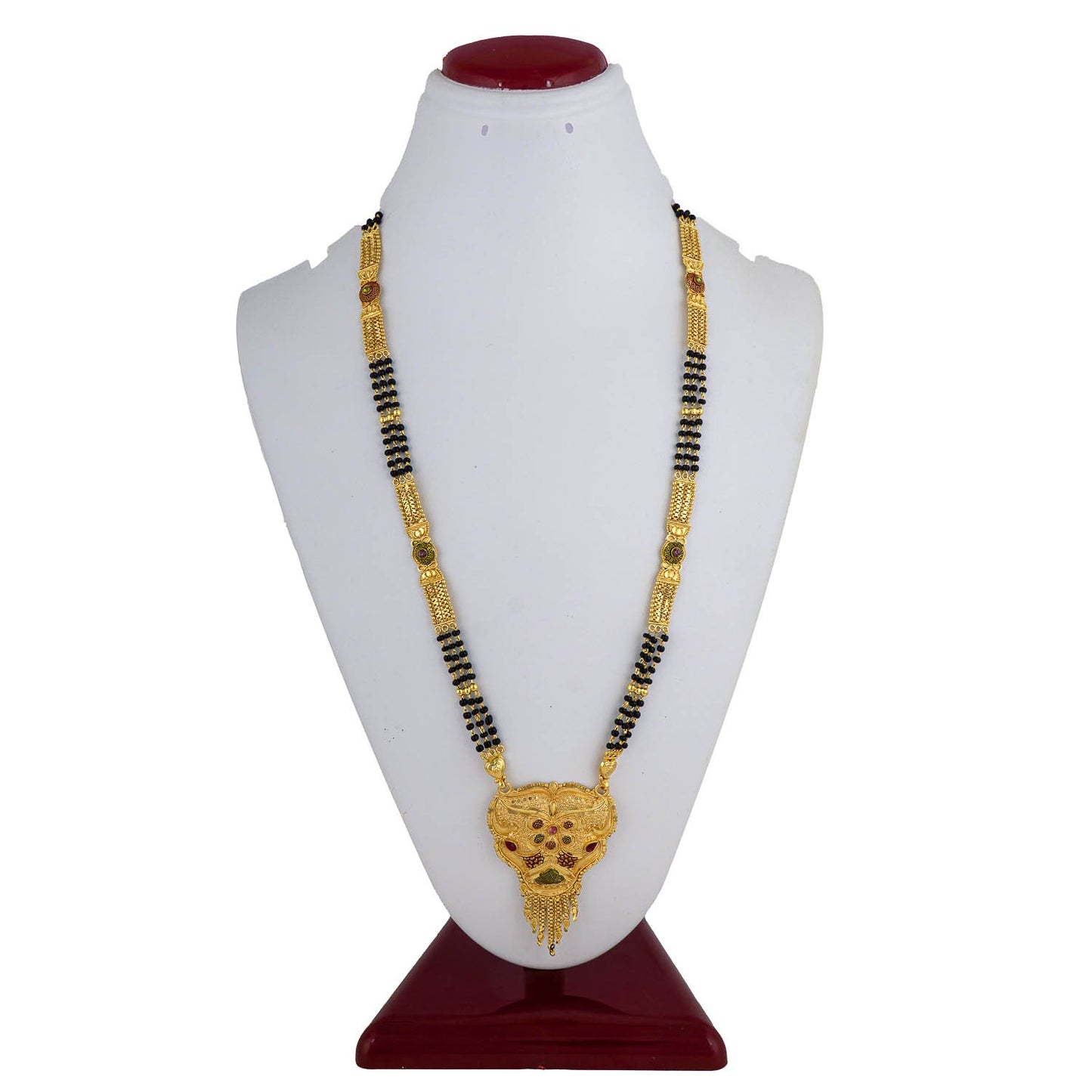 Gold Plated Classic Design Mangalsutra with tassel