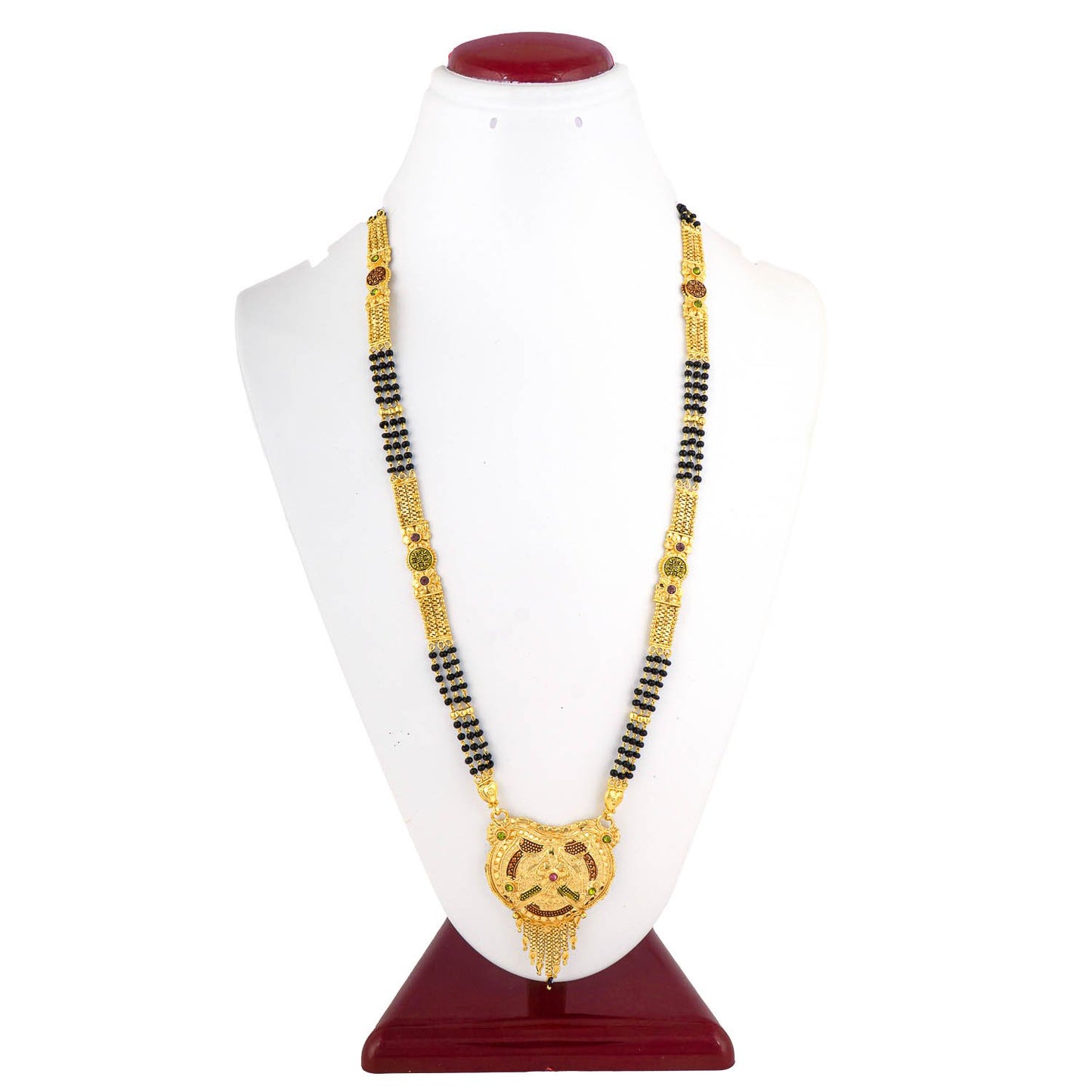 Gold Plated Classic Design Mangalsutra with tassel