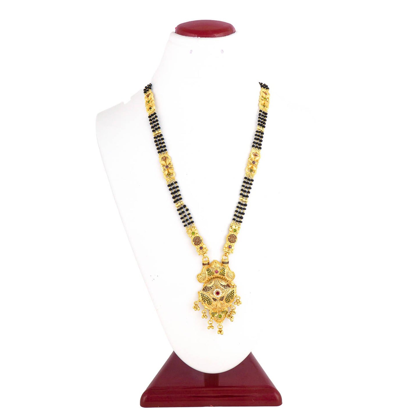 Gold Plated Classic Design Mangalsutra with tassel
