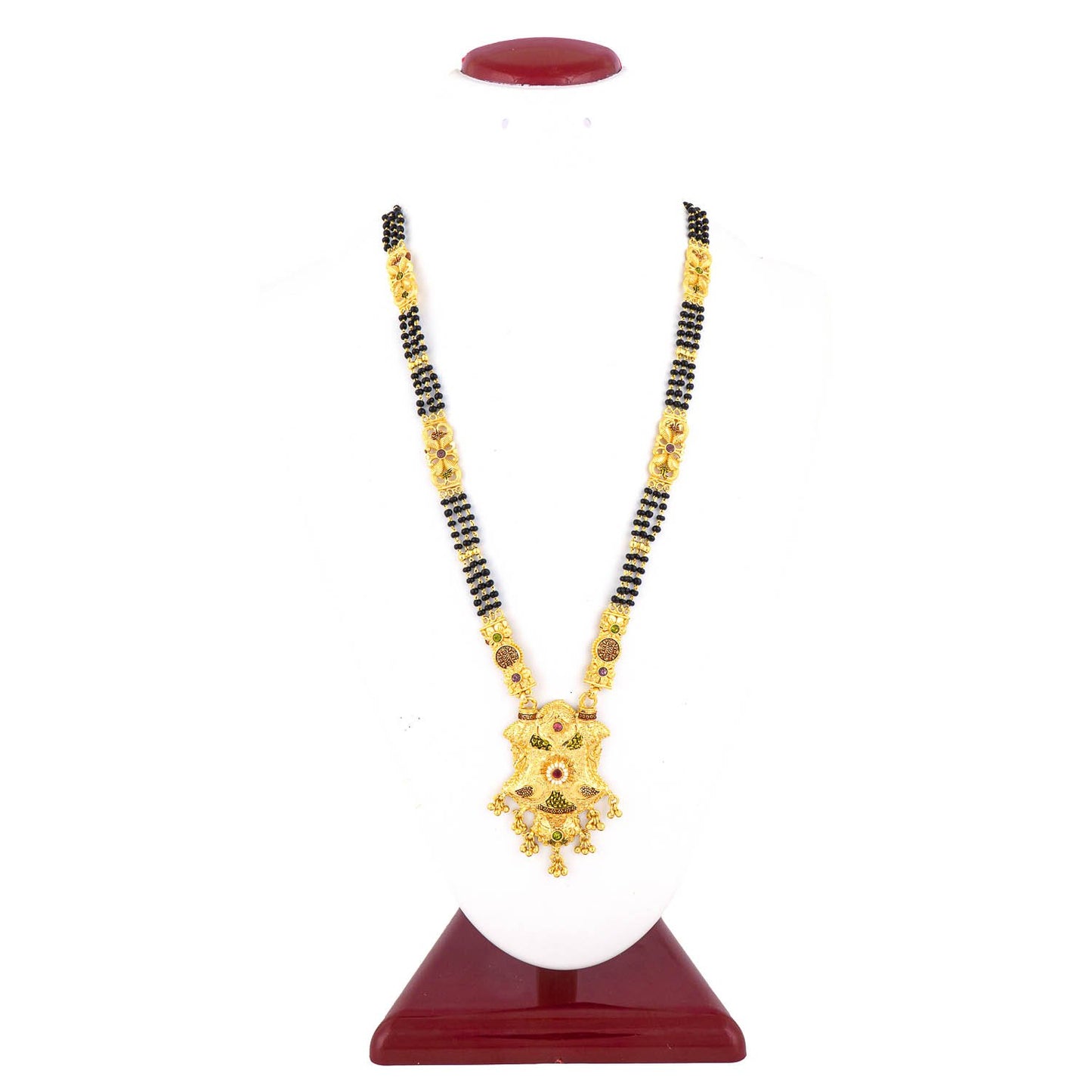 Gold Plated Classic Design Mangalsutra with tassel