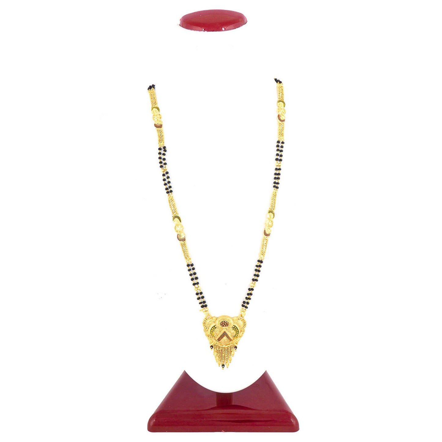Gold Plated Classic Design Mangalsutra with tassel