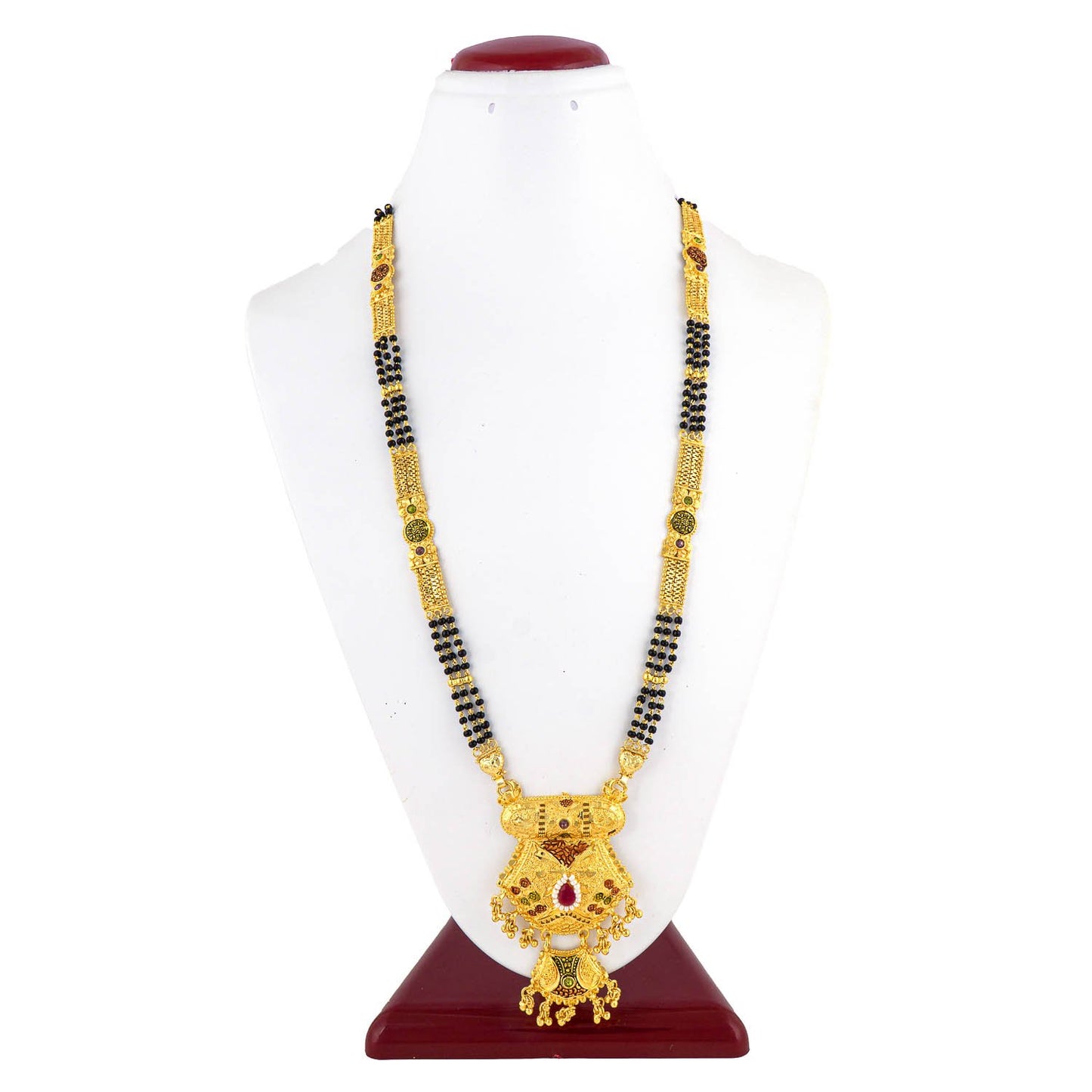 Gold Plated Classic Design Mangalsutra with tassel