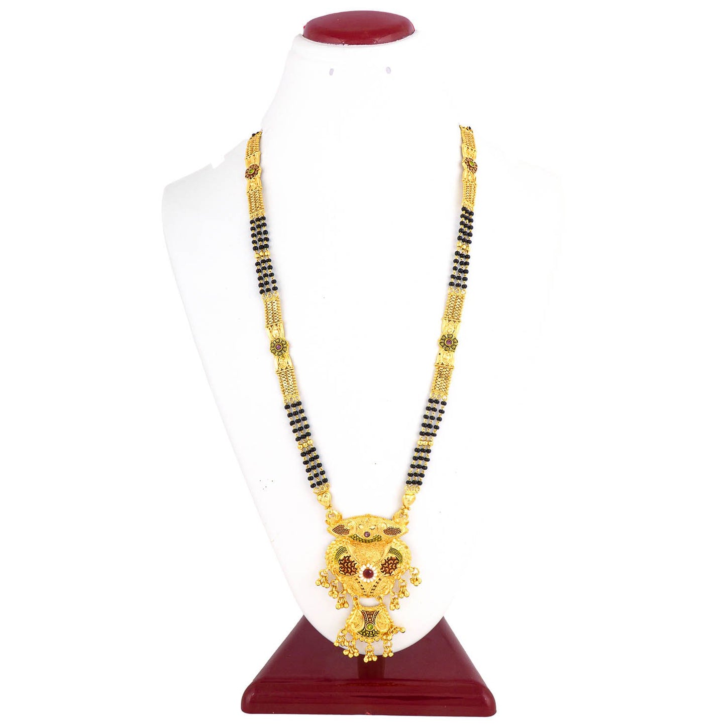 Gold Plated Classic Design Mangalsutra with tassel