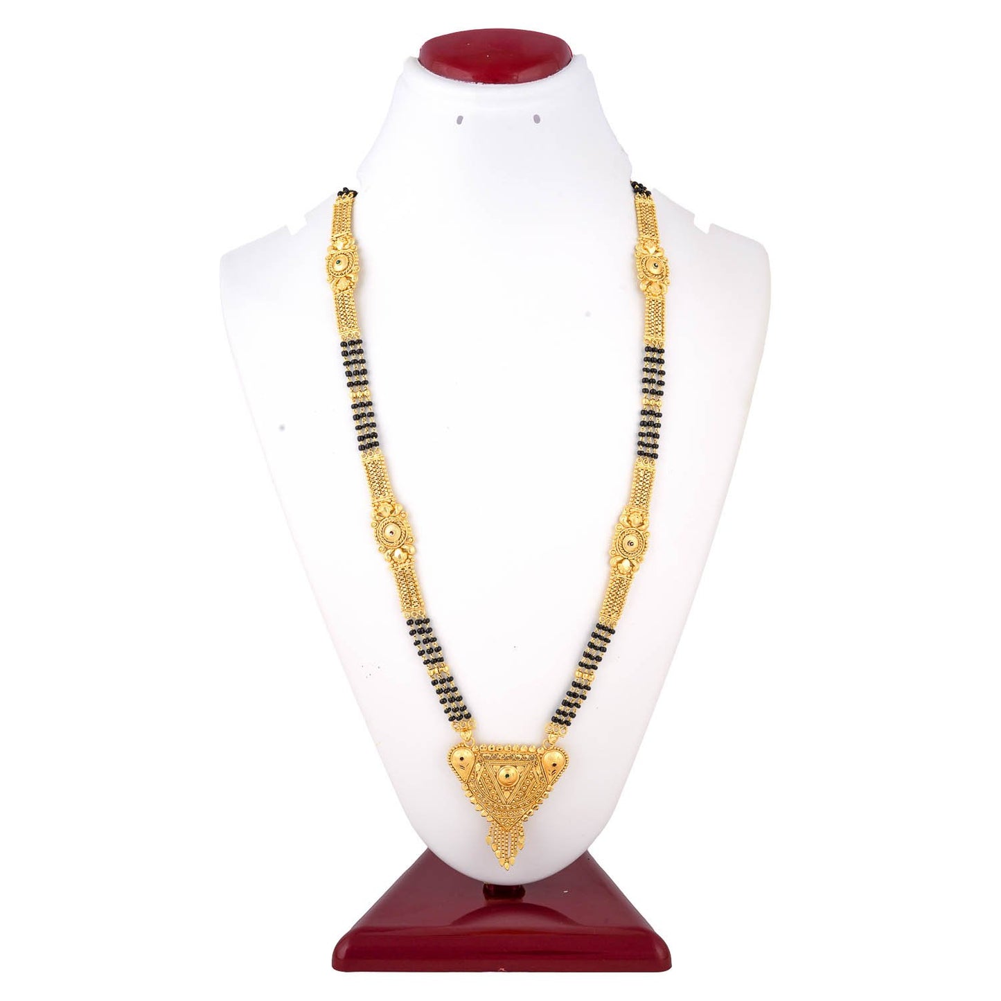 Gold Plated Classic Design Mangalsutra with tassel