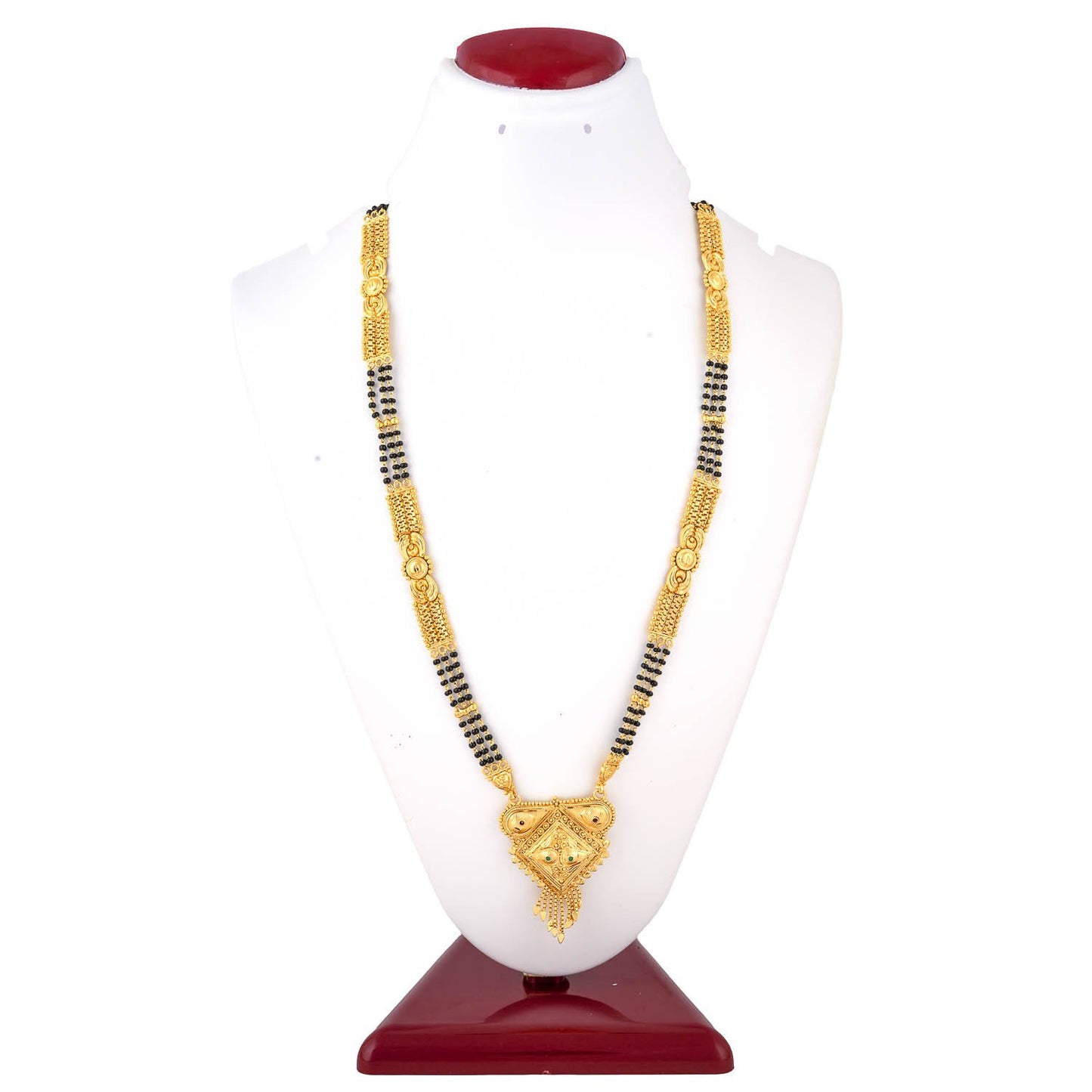 Gold Plated Classic Design Mangalsutra with tassel