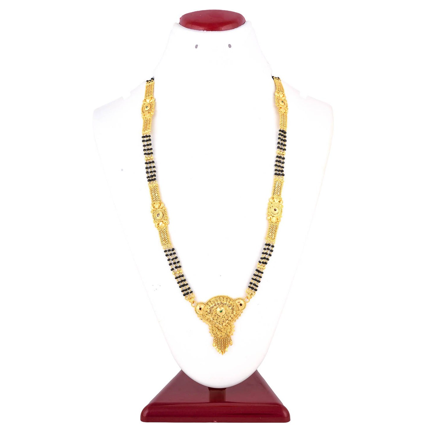 Gold Plated Classic Design Mangalsutra with tassel