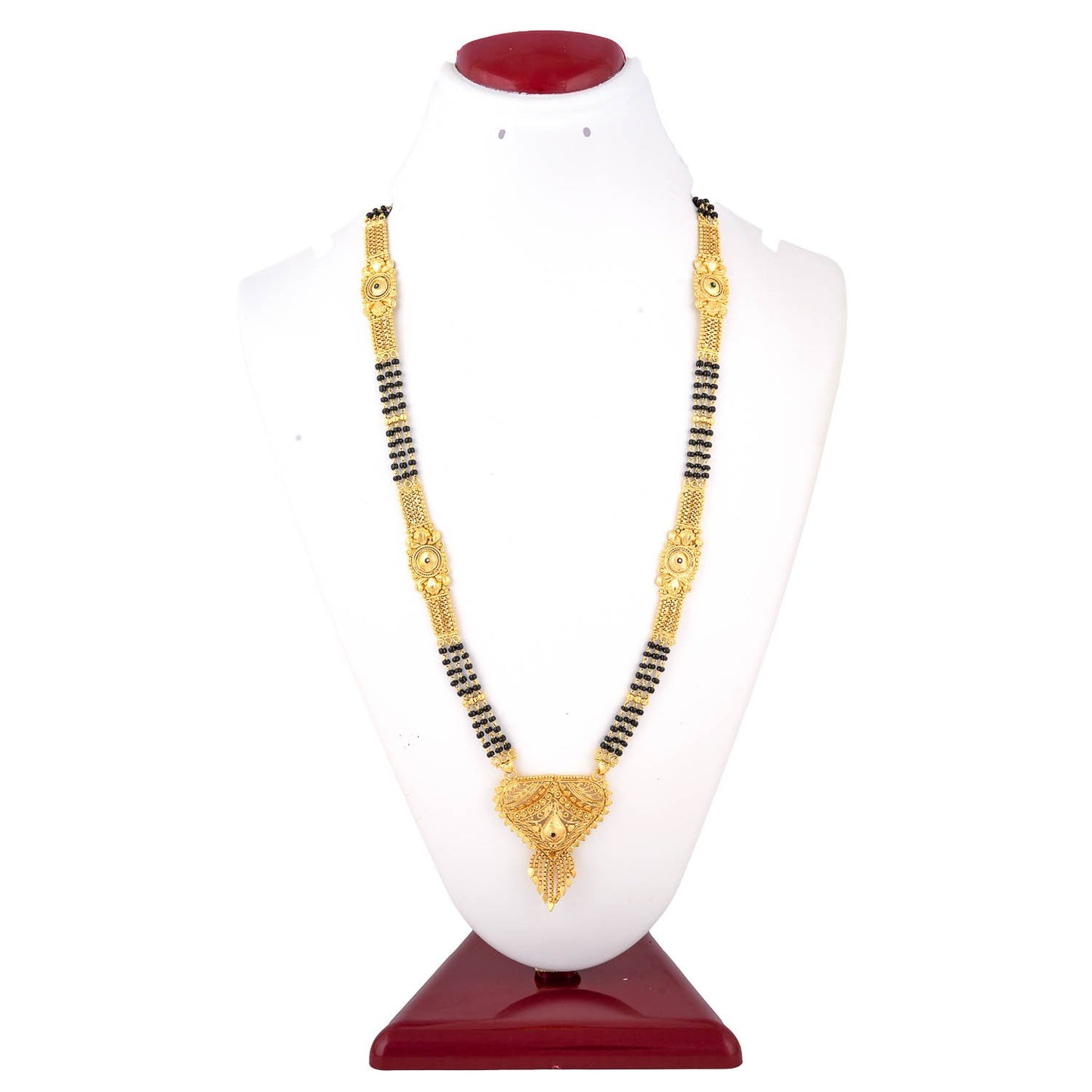 Gold Plated Classic Design Mangalsutra with tassel