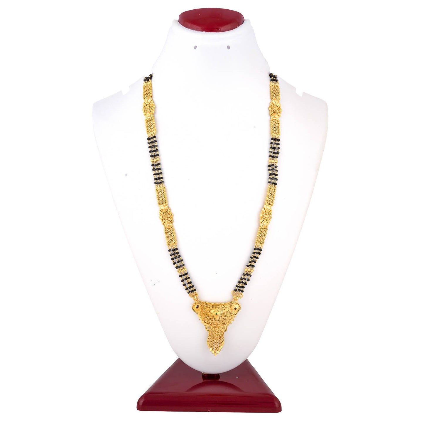 Gold Plated Classic Design Mangalsutra with tassel