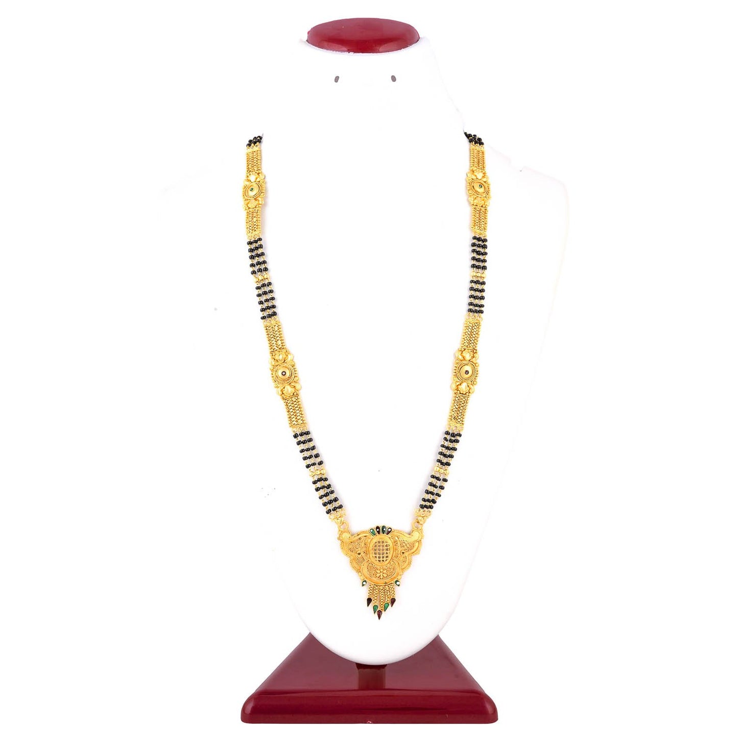 Gold Plated Classic Design Mangalsutra with tassel
