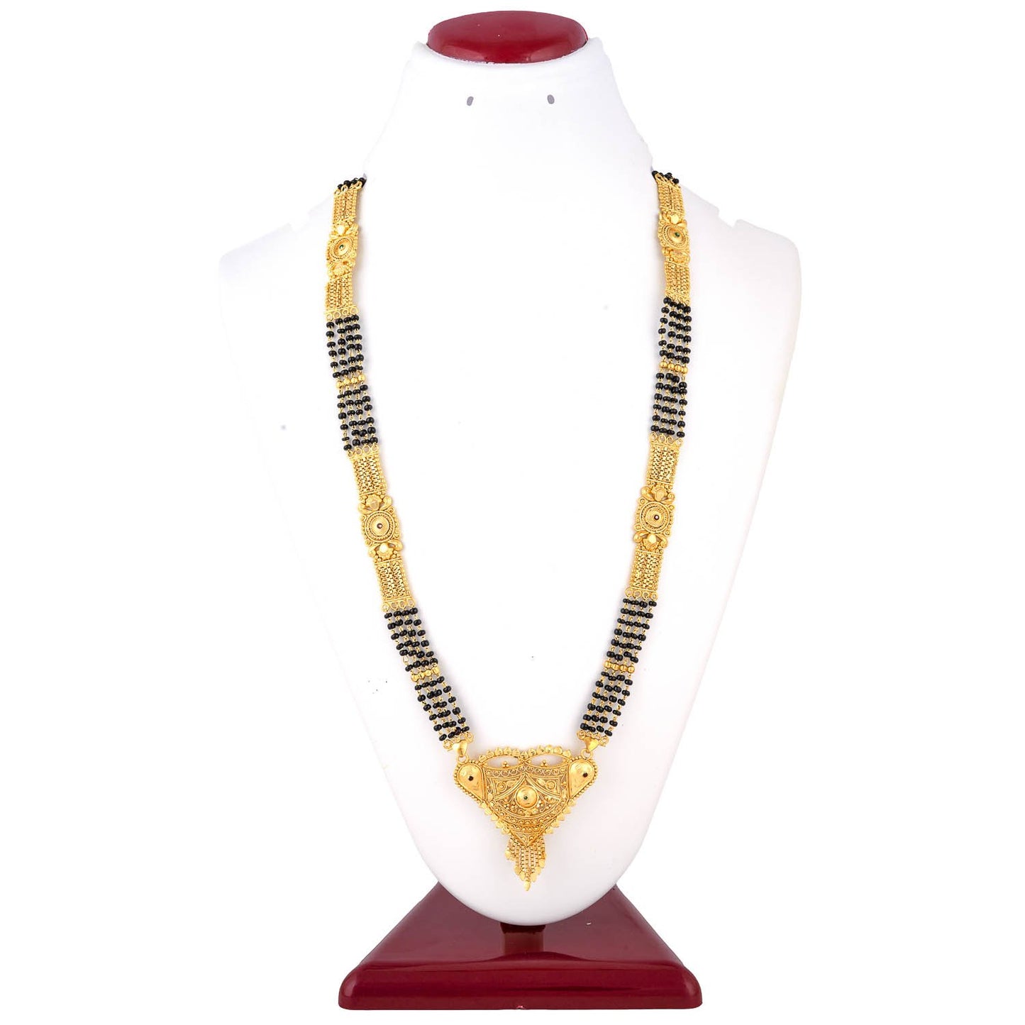Gold Plated Classic Design Mangalsutra with tassel