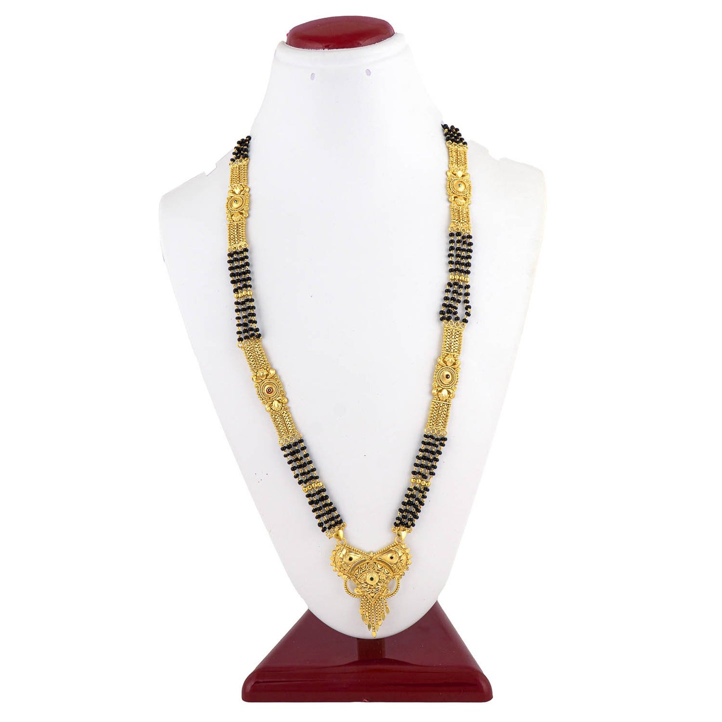 Gold Plated Classic Design Mangalsutra with tassel