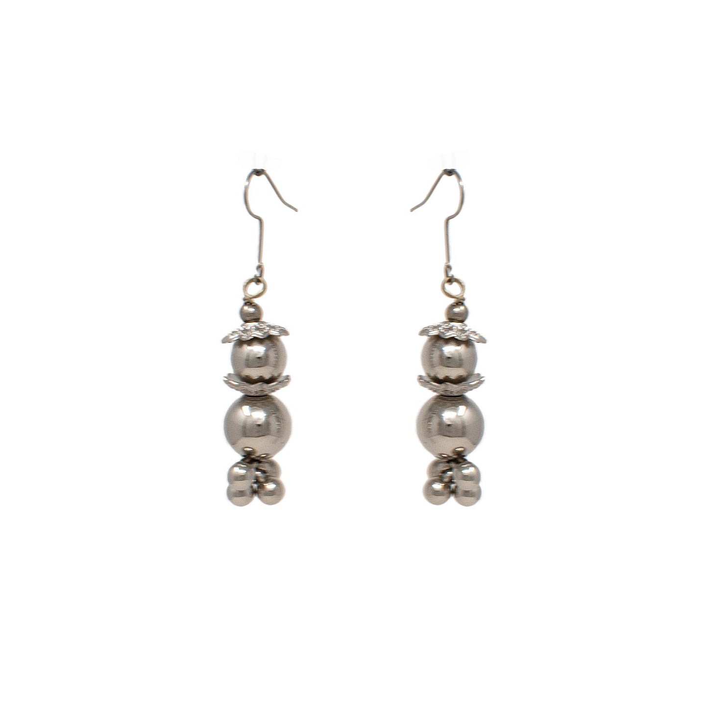 German Silver Oxodized Necklace with Earring for Women