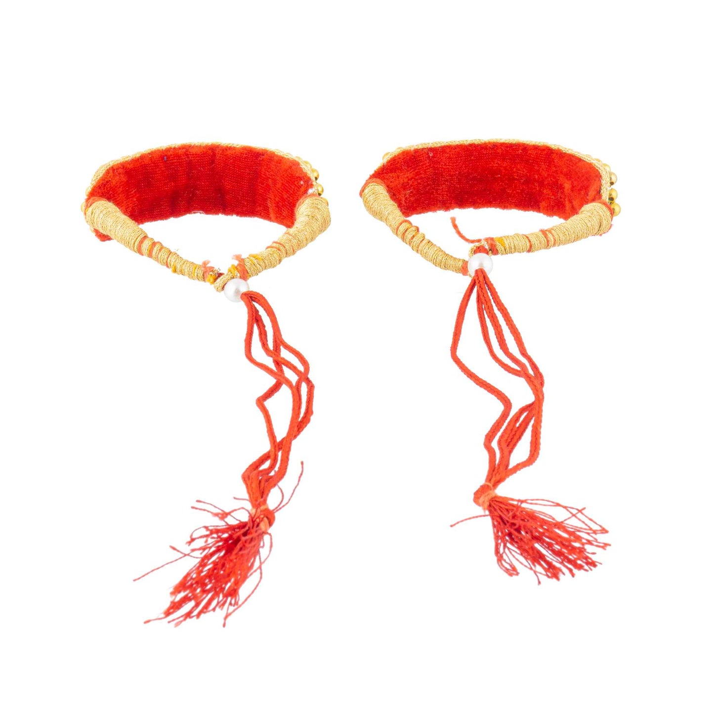 American Diamond studded Rajputi Rajwadi Punsi / Pocchi Hand Bracelet