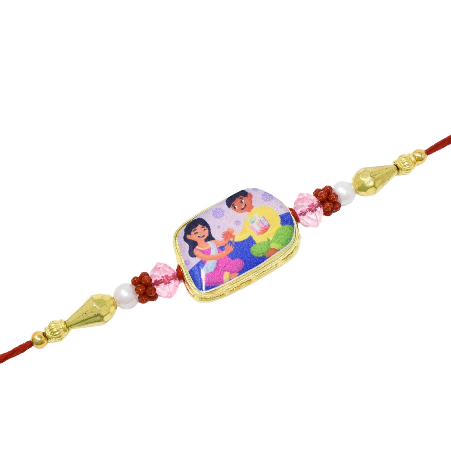 Rakshabandhan Rakhi Brother Bhai Combo Kundan Latest trend