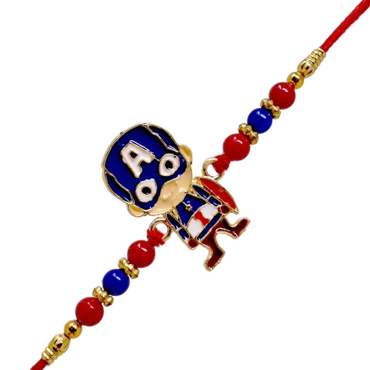 Fancy Superhero Cartoon Character Rakhi set with Roli Chawal & Card| rakhi for brother and bhabhi  kids| rakhi set of 2 | resin rakhi