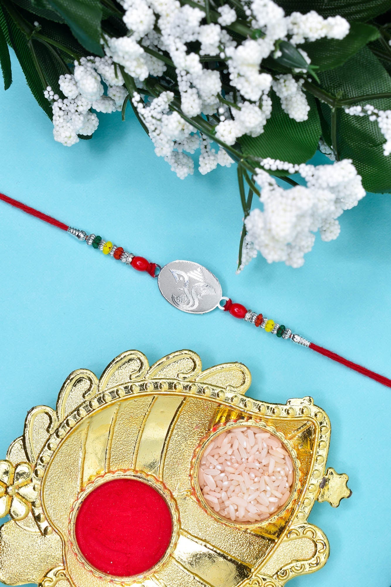 Silver Rakhi for Kids