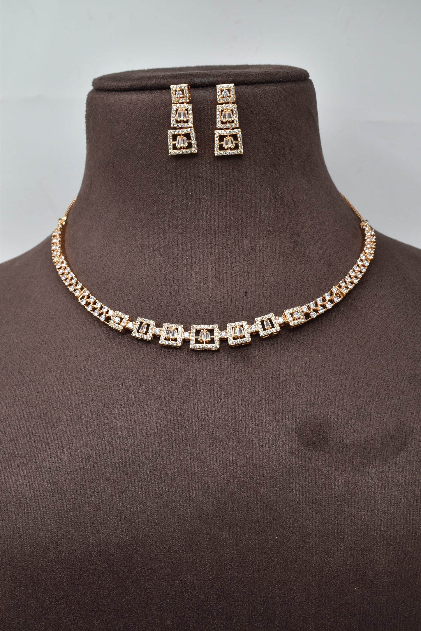 necklace,jewellery set,american diamond set,bridal set,diamiond set