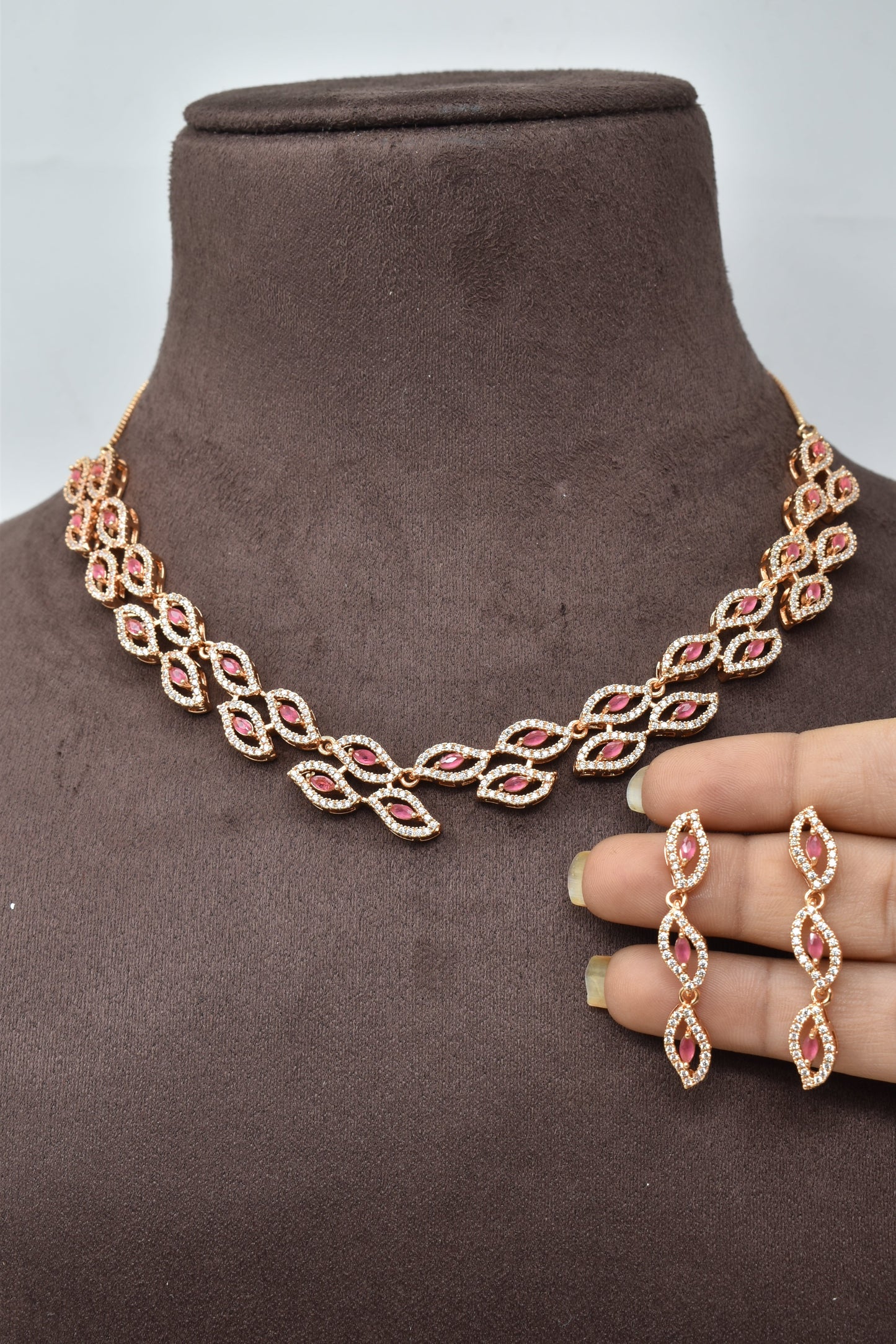 necklace,jewellery set,american diamond set,bridal set,diamiond set