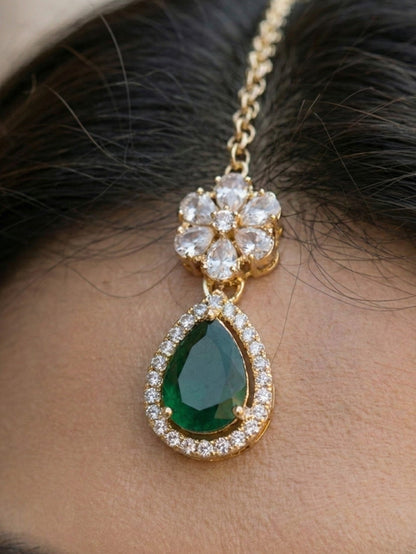 Necklace,american diamond set,ad set,silver set