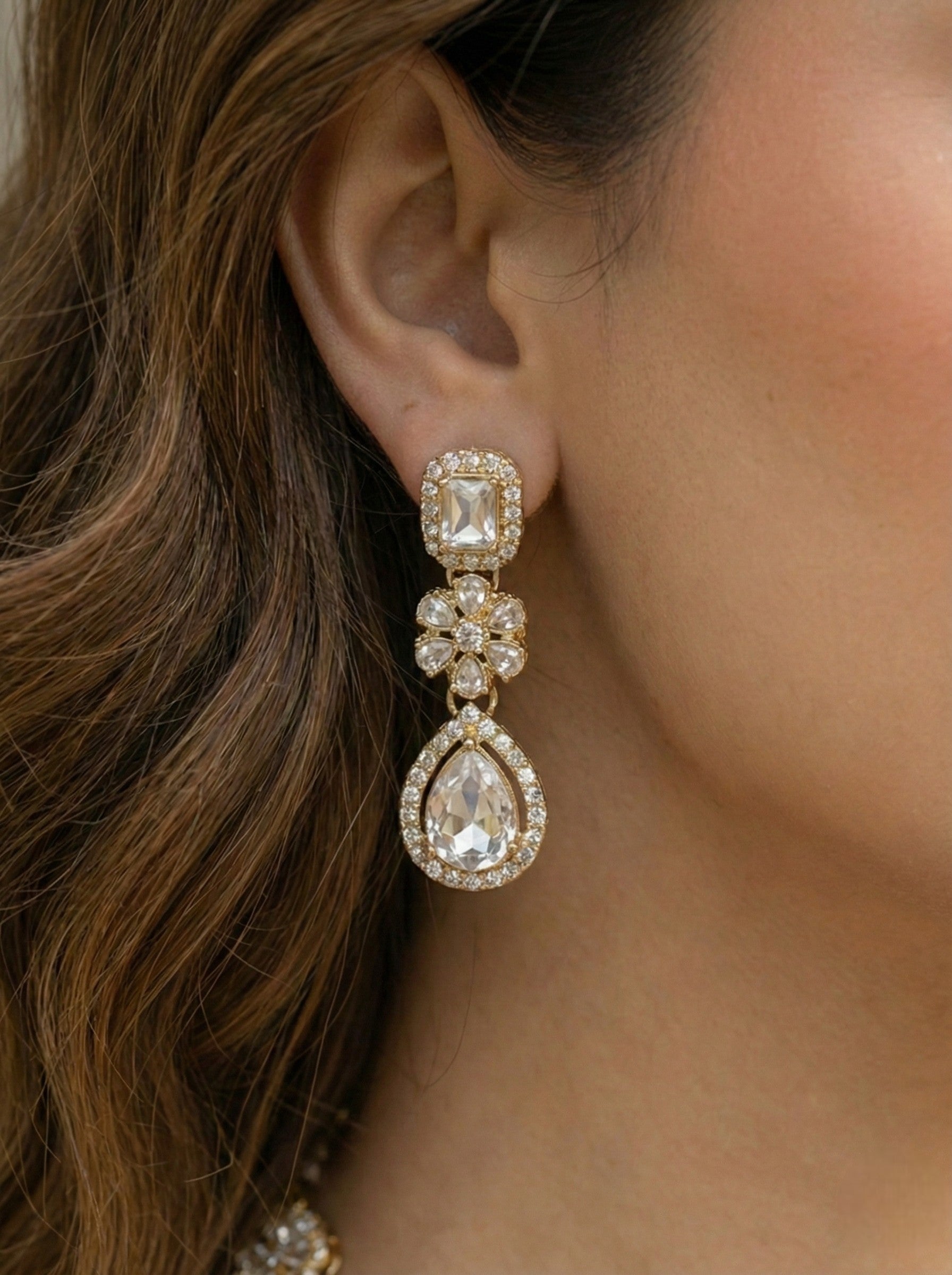 Necklace,american diamond set,ad set,silver set