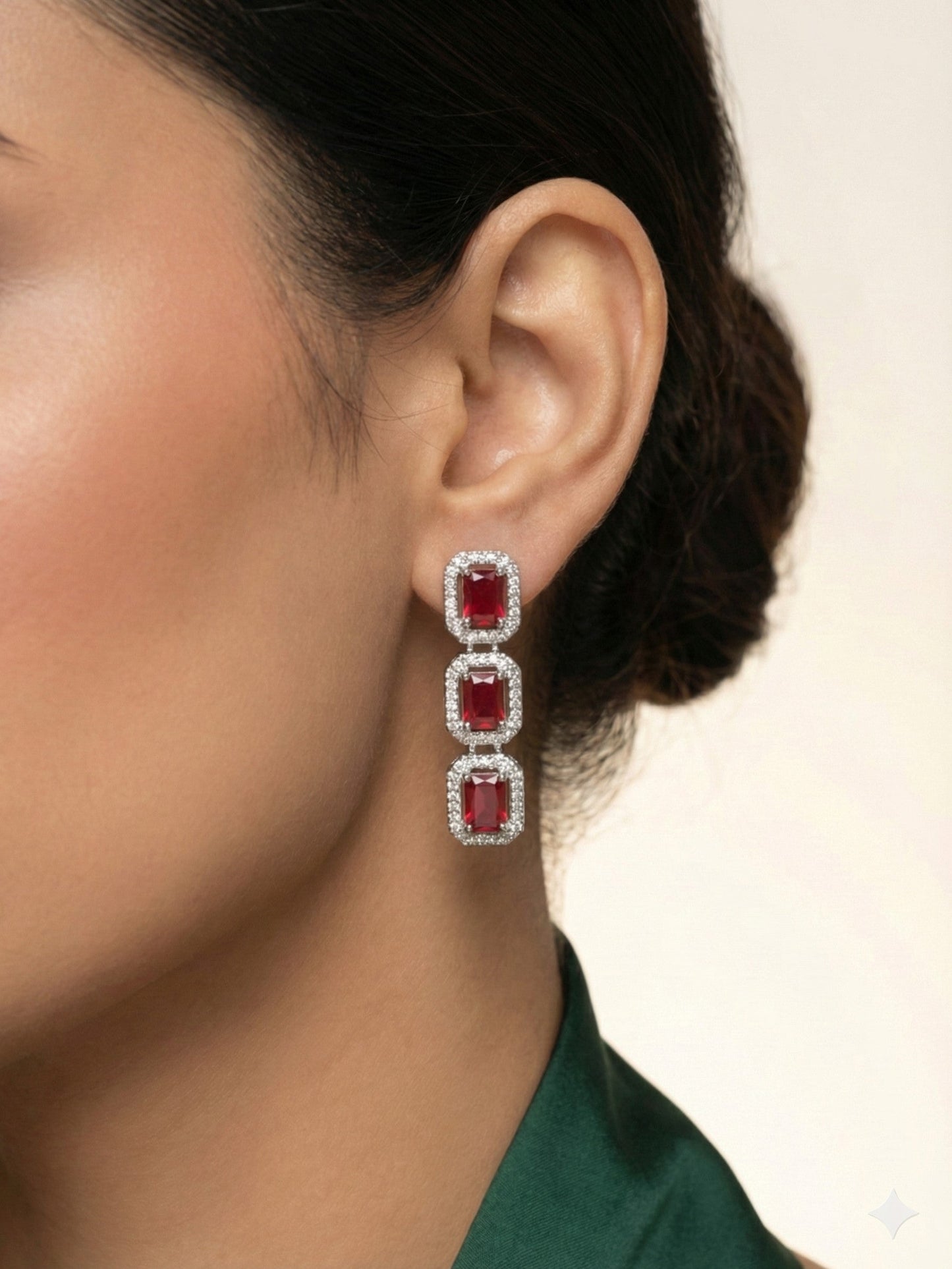 Necklace,american diamond set,ad set,silver set