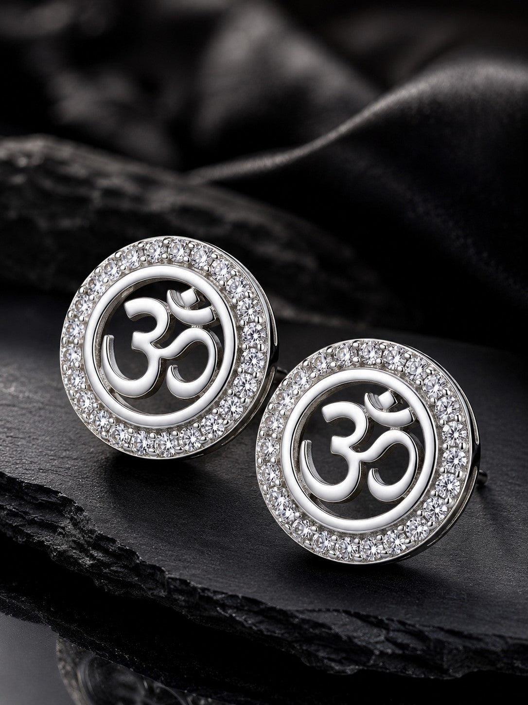 Elegant Premium Stone Studded Drop Earrings for Women