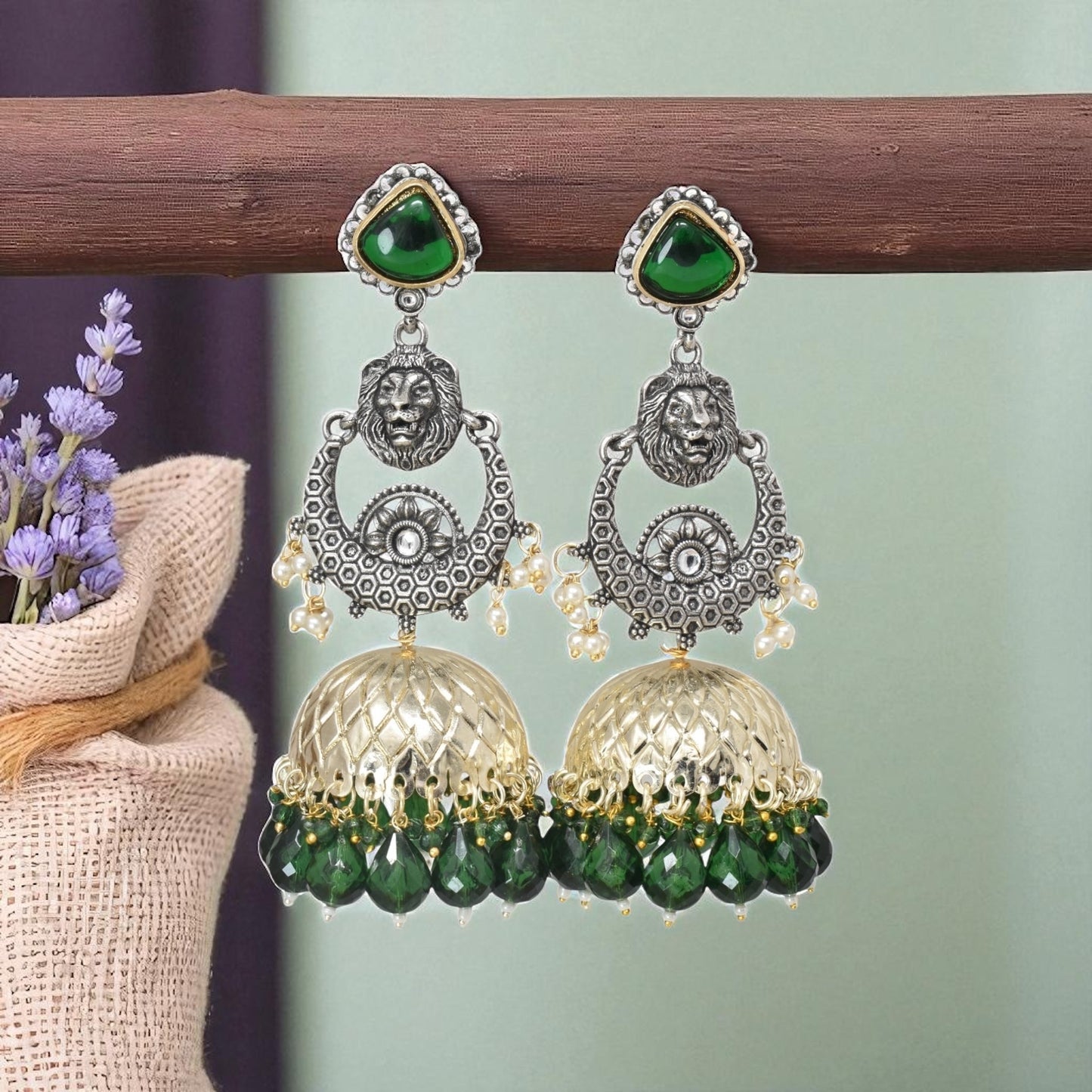 Earrings,jhumaka earrings,big partywear jhumkas