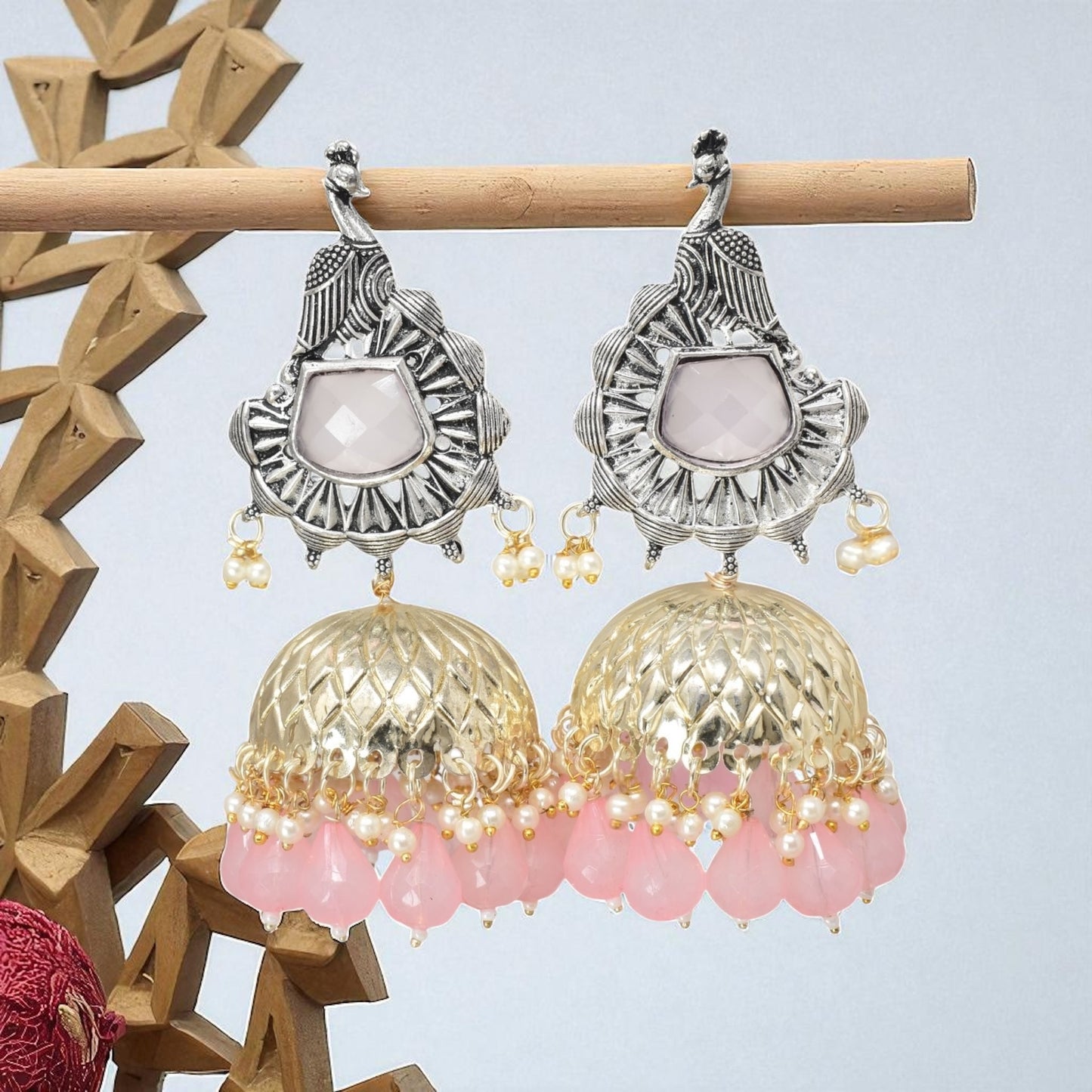 Earrings,jhumaka earrings,big partywear jhumkas