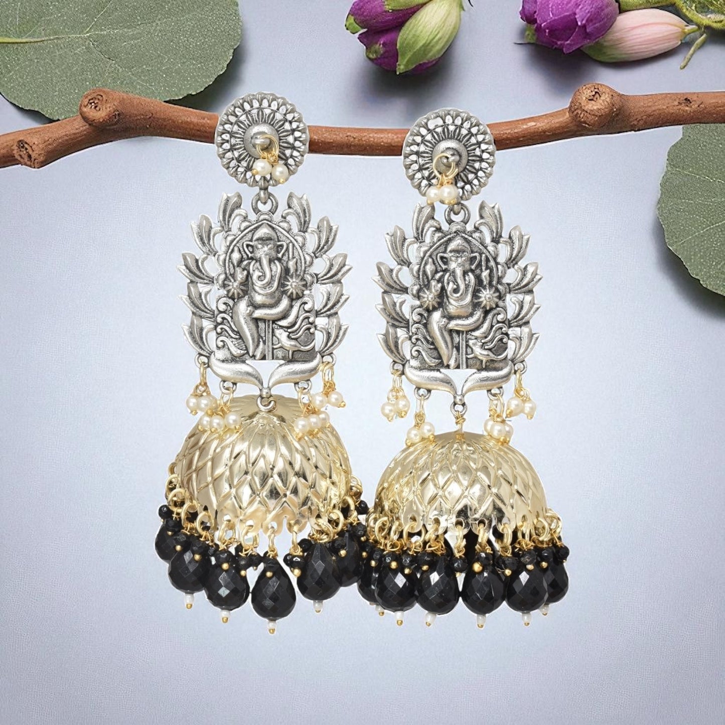 Earrings,jhumaka earrings,big partywear jhumkas