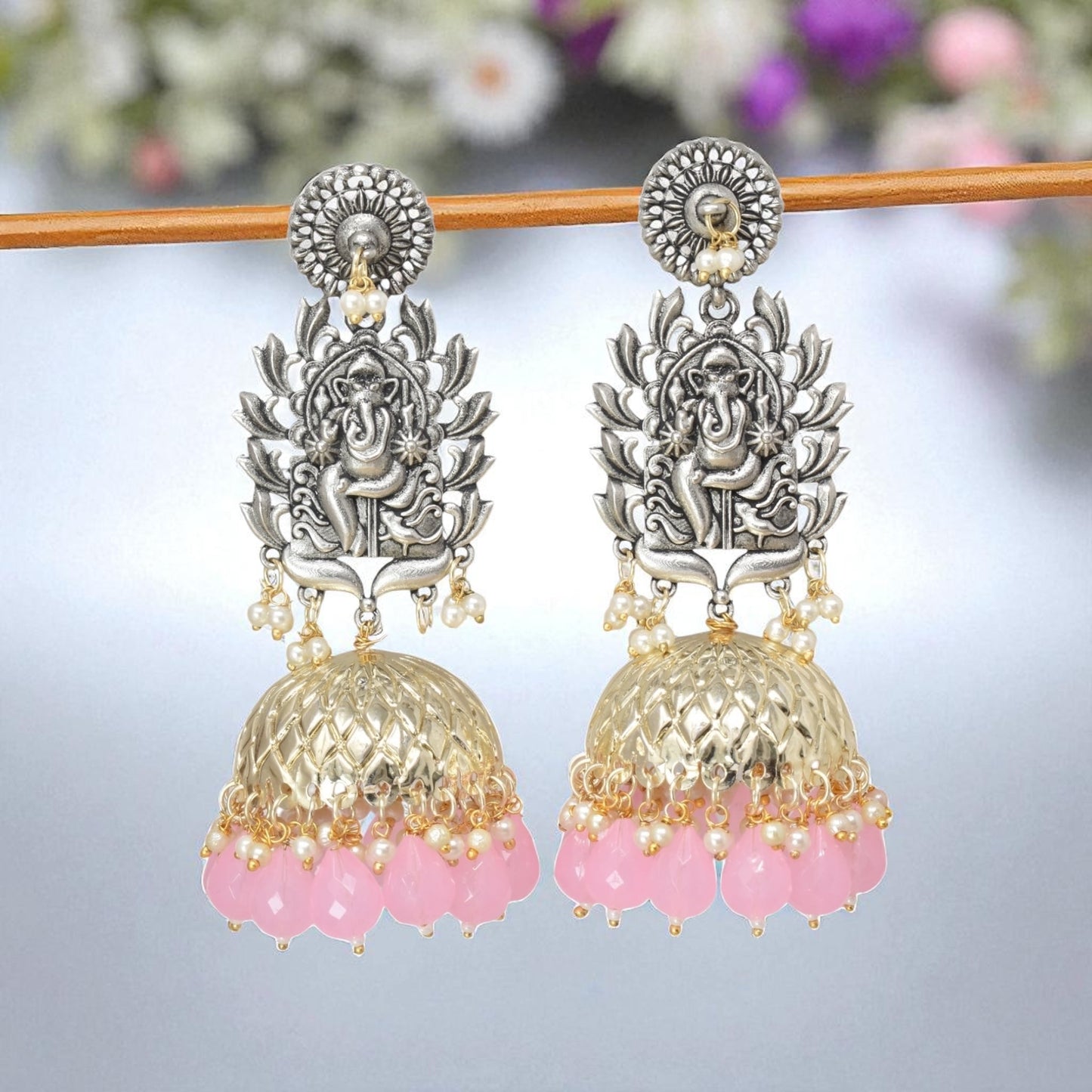 Earrings,jhumaka earrings,big partywear jhumkas