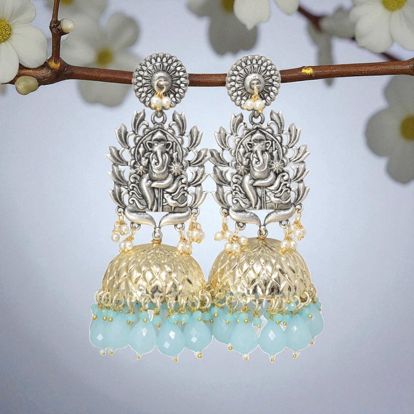 Earrings,jhumaka earrings,big partywear jhumkas