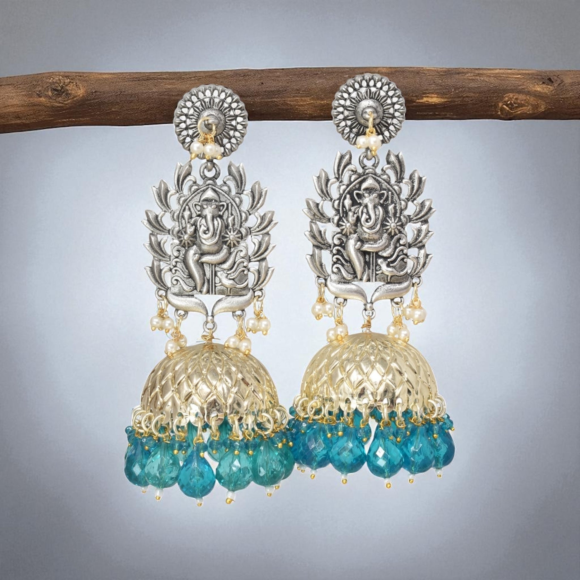 Earrings,jhumaka earrings,big partywear jhumkas