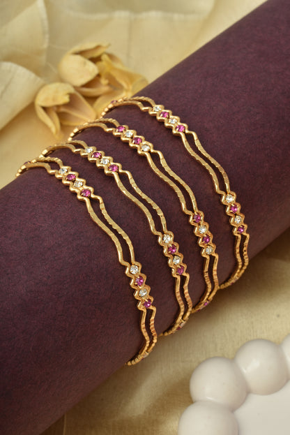 Designer set of 4 Bangle for women