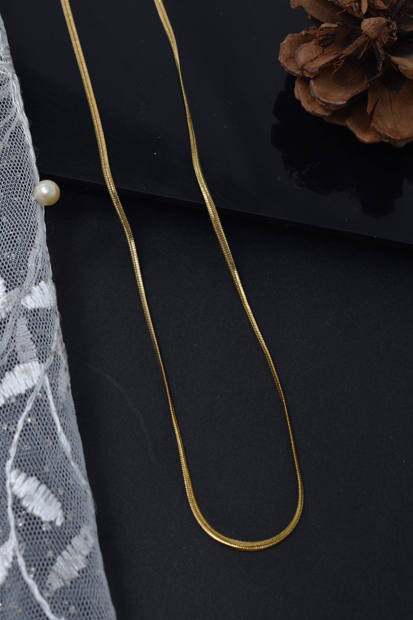 Stylish Chain with Secure Lobster Clasp Closure for Women and Girls