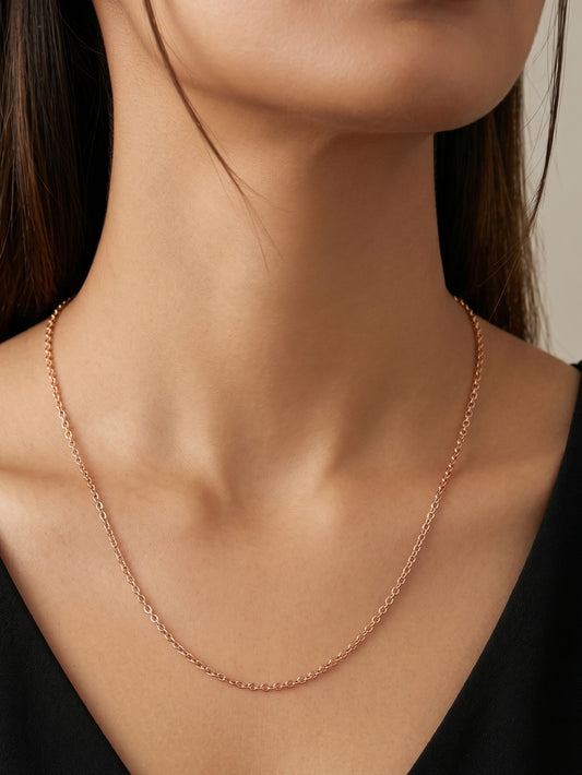 Stylish Chain with Secure Lobster Clasp Closure for Women and Girls