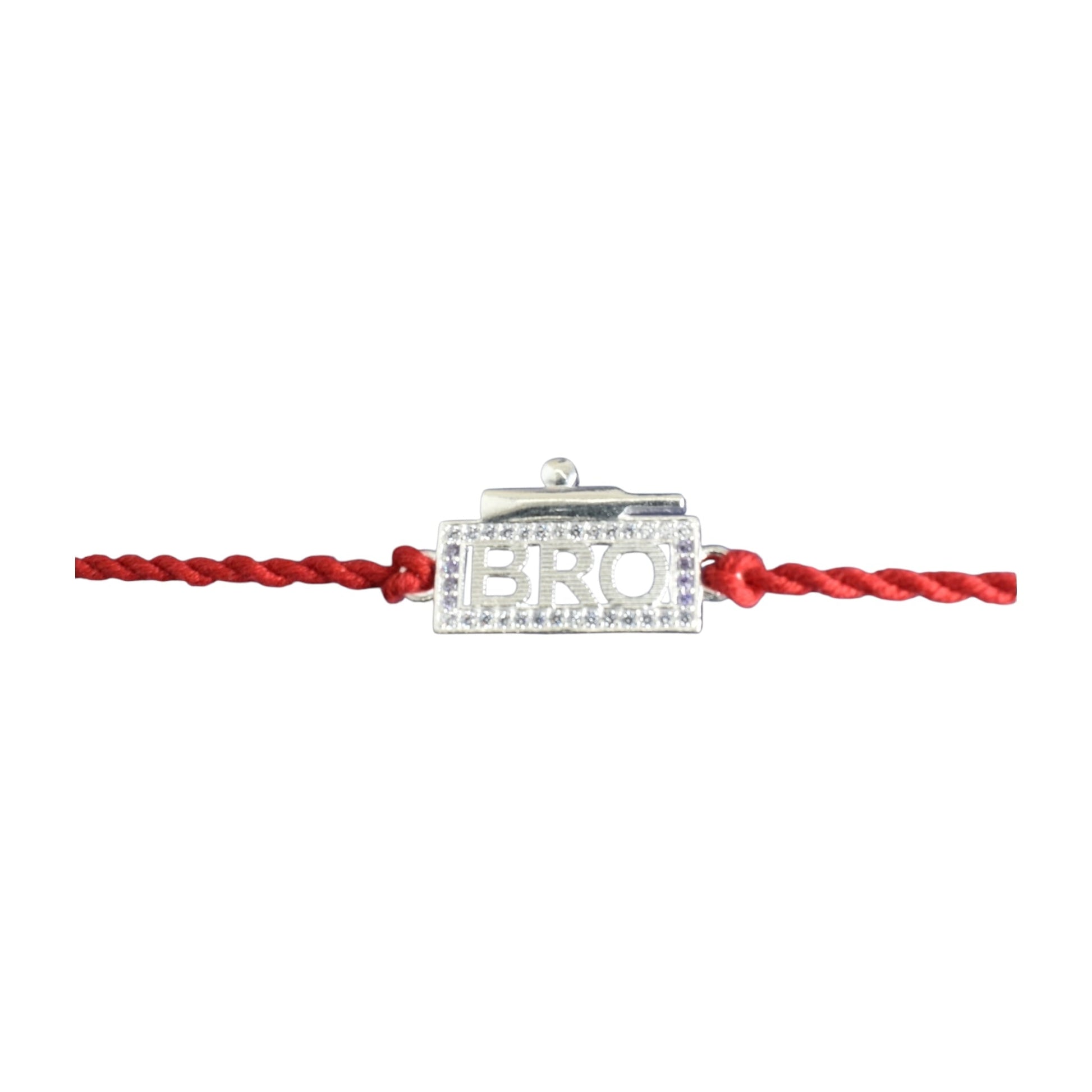 Bat ball Cricket theme Bro Design Silver Rakhi