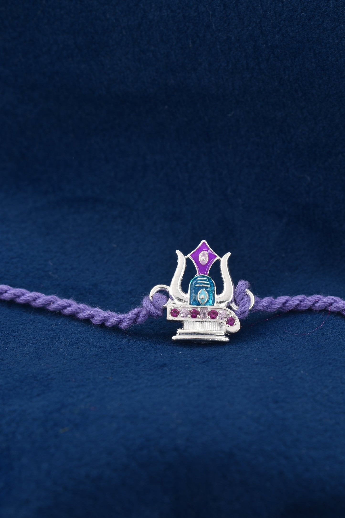 Empower Your Bond: TRISHUL Strength 925 Silver Rakhi.