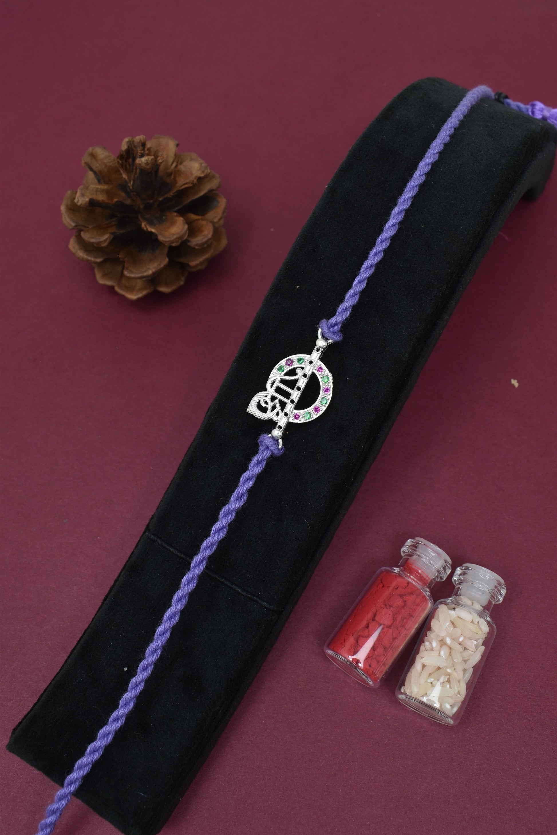  Mystic Melodies – Krishna Flute Rakhi          