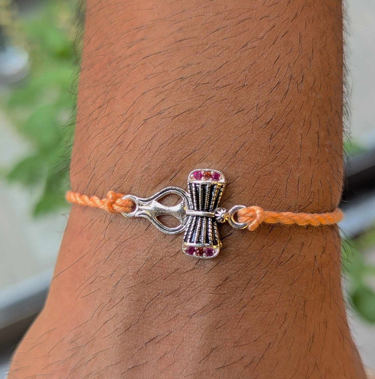 Bold Spirit – Trishul Power Rakhi 925 Silver Rakhi