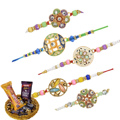 Combo Rakhi, Latest Rakhi Design 2025, Rakhi with chocolate gift hamper