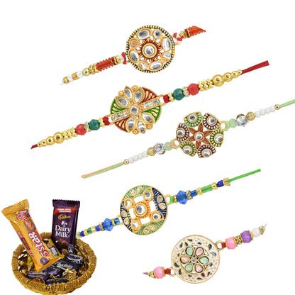 Combo Rakhi, Latest Rakhi Design 2025, Rakhi with chocolate gift hamper