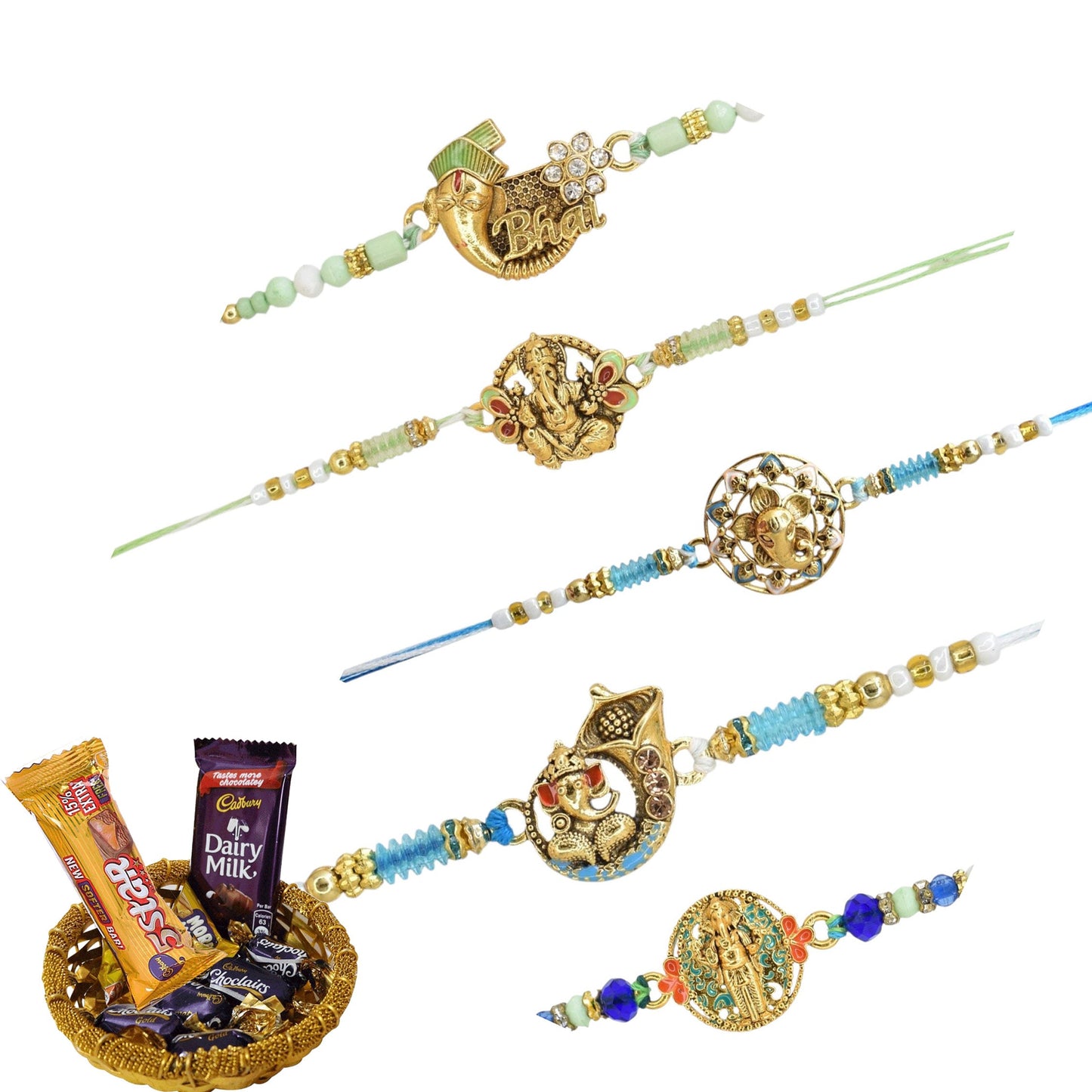 Combo Rakhi, Latest Rakhi Design 2025, Rakhi with chocolate gift hamper