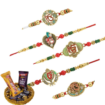 Combo Rakhi, Latest Rakhi Design 2025, Rakhi with chocolate gift hamper