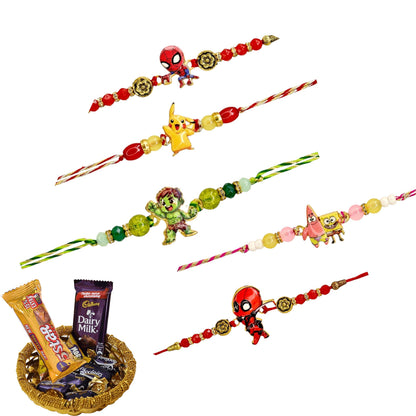 Combo Rakhi, Latest Rakhi Design 2025, Rakhi with chocolate gift hamper