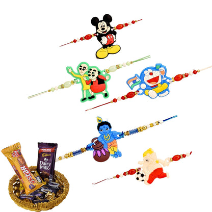 Combo Rakhi, Latest Rakhi Design 2025, Rakhi with chocolate gift hamper