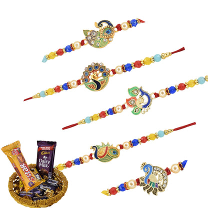 Combo Rakhi, Latest Rakhi Design 2025, Rakhi with chocolate gift hamper
