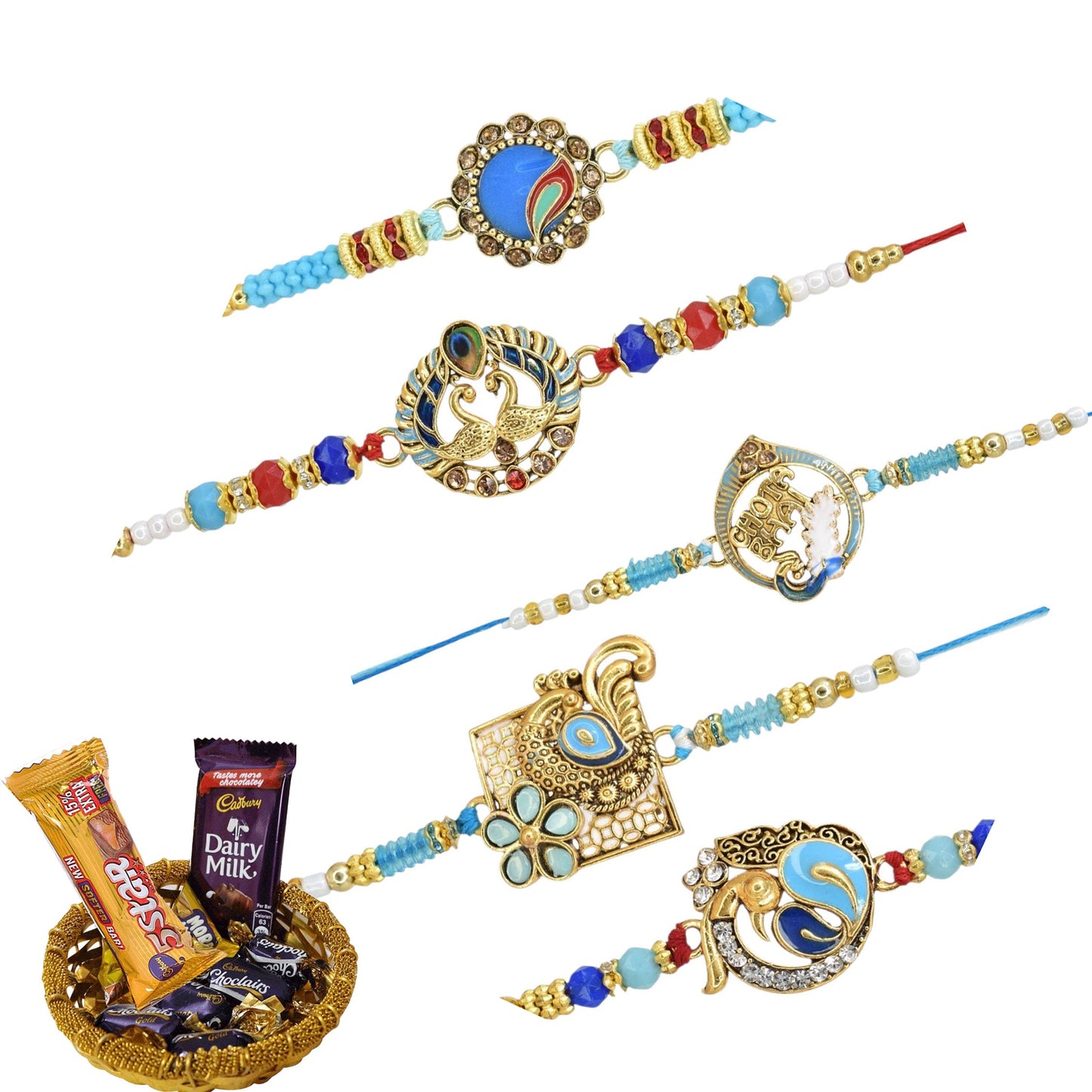 Combo Rakhi, Latest Rakhi Design 2025, Rakhi with chocolate gift hamper