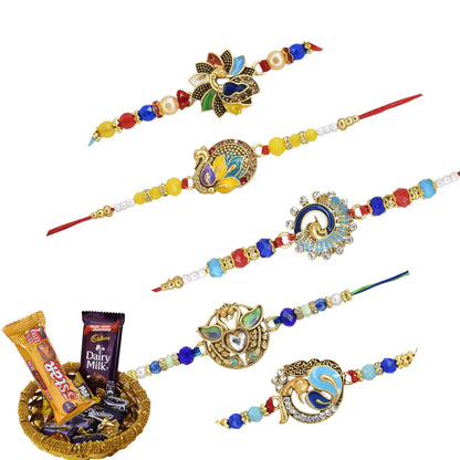 Combo Rakhi, Latest Rakhi Design 2025, Rakhi with chocolate gift hamper