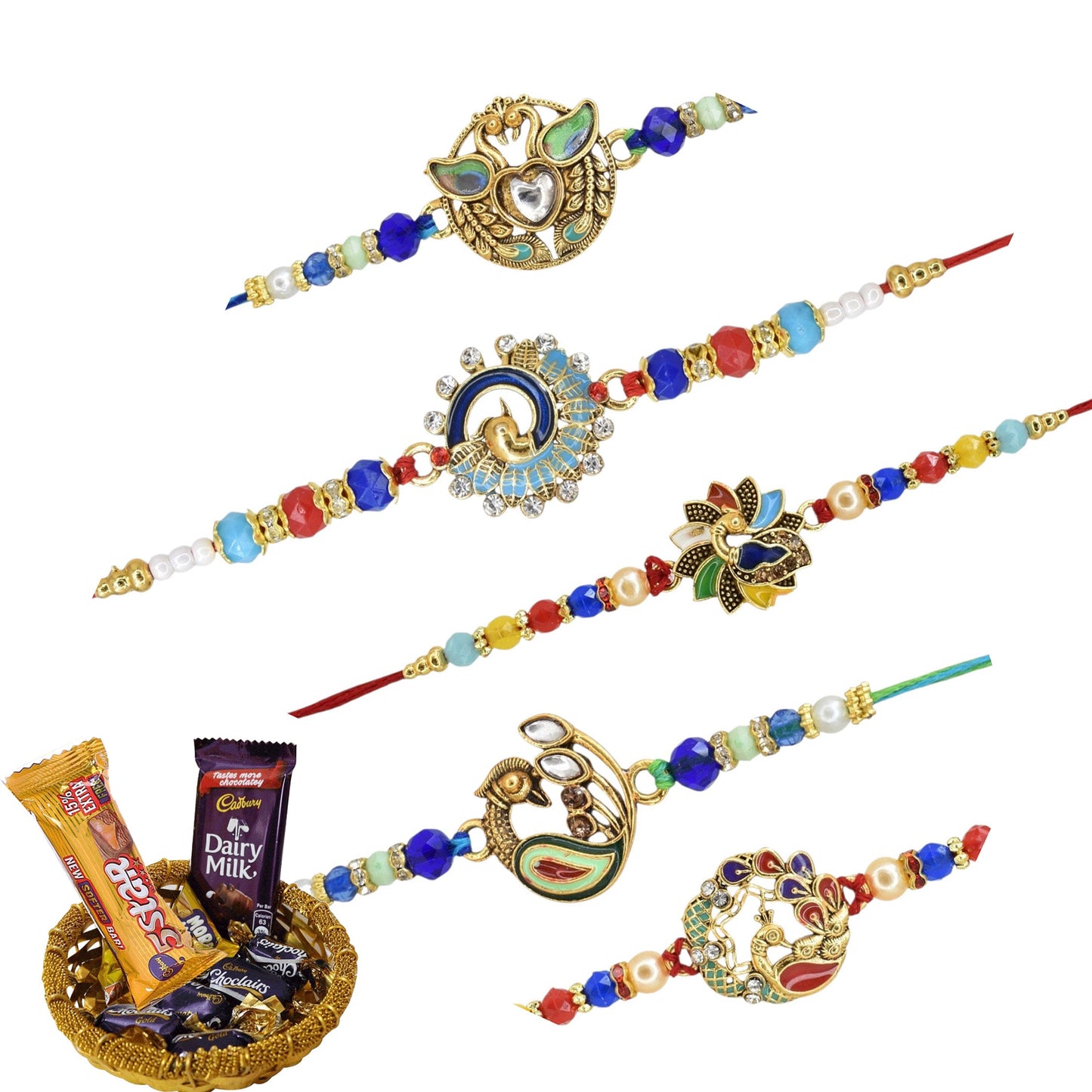 Combo Rakhi, Latest Rakhi Design 2025, Rakhi with chocolate gift hamper
